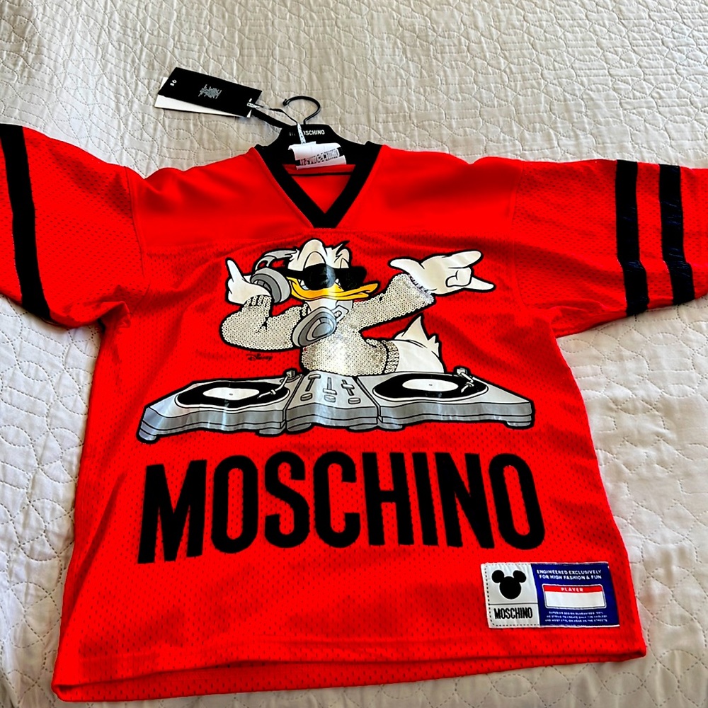 Moschino X H&M Disney Donald Jersey